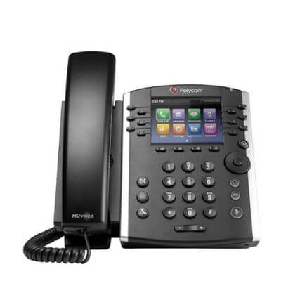 Polycom VVX 411 SFB VoIP Phone